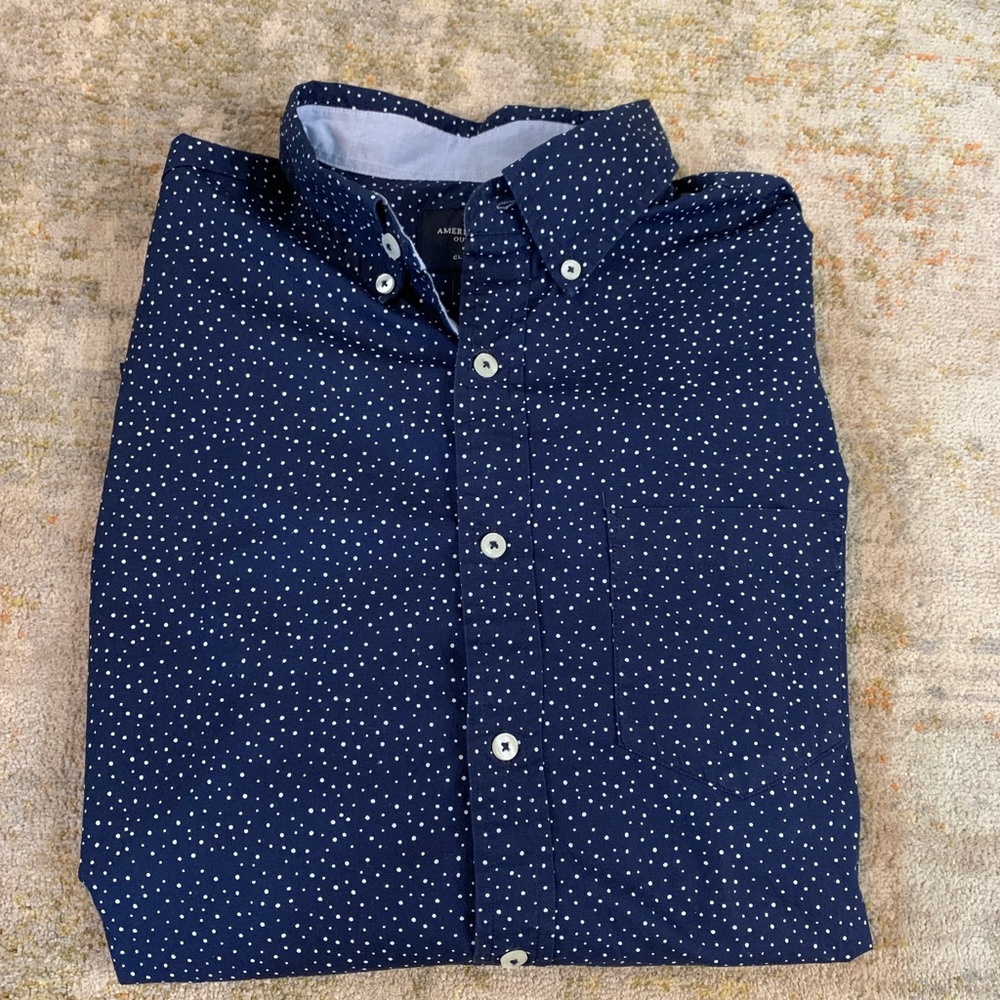American Eagle Button Down Dress Shirt